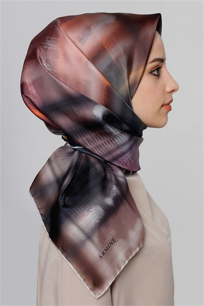 Armine Twill İpek Eşarp 20Ya8323 36