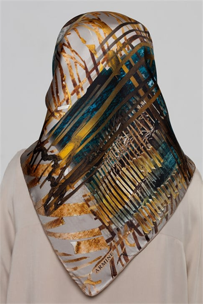 Armine Twill İpek Eşarp 20Ya8331 34