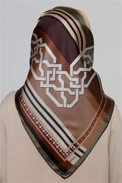 Armine Twill İpek Eşarp 20Ya8334 43