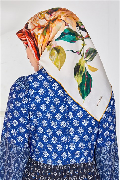 Armine Twill İpek Eşarp 20Ya8335 32
