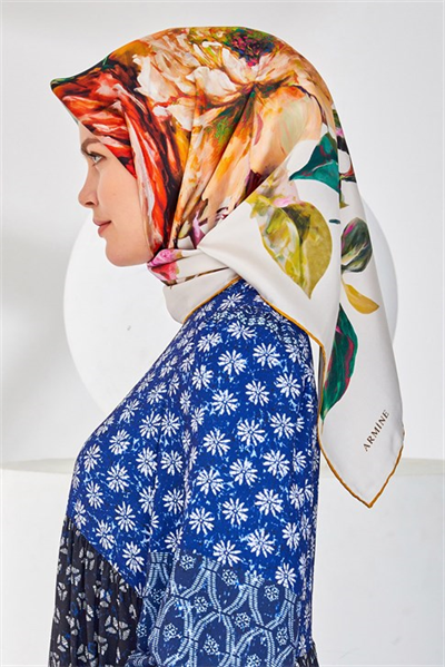 Armine Twill İpek Eşarp 20Ya8335 32