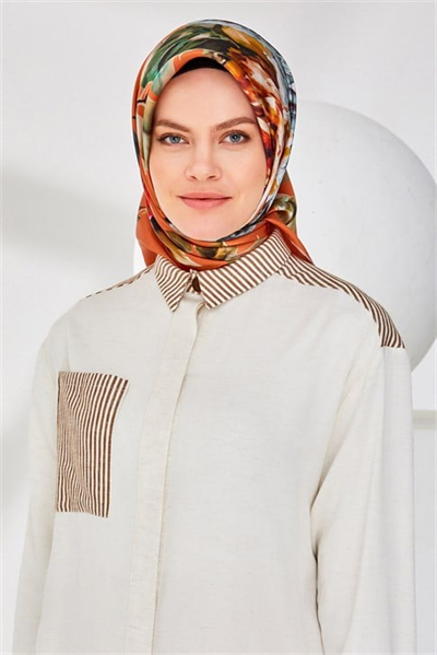 Armine Twill İpek Eşarp 20Ya8335 36