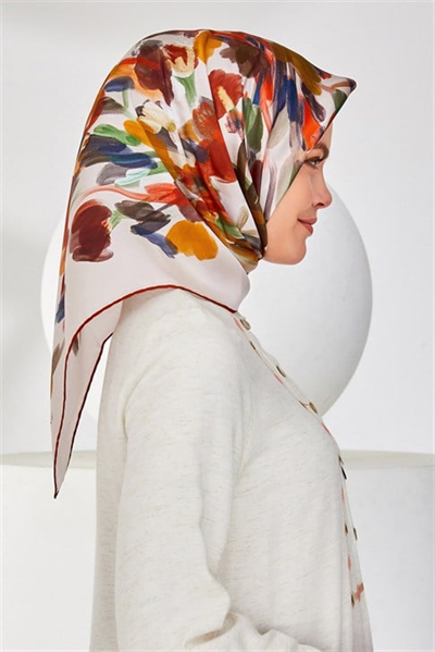 Armine Twill İpek Eşarp 20Ya8336 07
