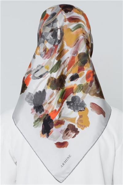 Armine Twill İpek Eşarp 20Ya8336 39