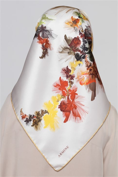 Armine Twill İpek Eşarp 20Ya8337 05