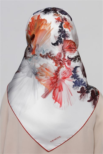 Armine Twill İpek Eşarp 20Ya8337 81