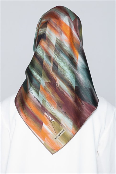 Armine Twill İpek Eşarp 20Ya8339 35