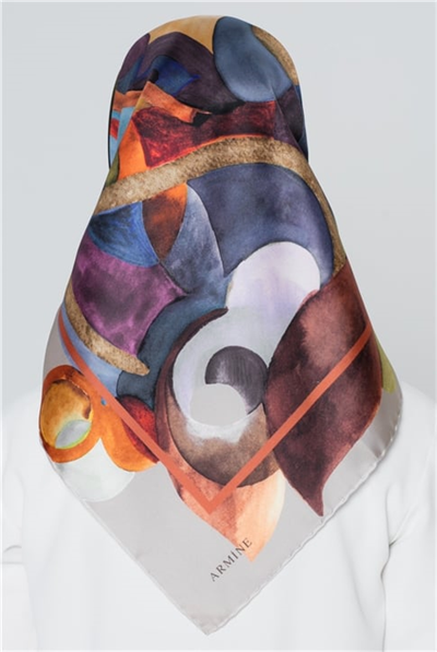 Armine Twill İpek Eşarp 20Ya8341 31