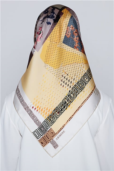 Armine Twill İpek Eşarp 20Ya8343 33
