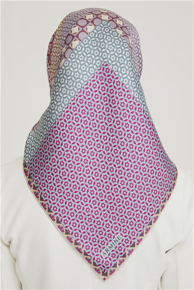 Armine Twill İpek Eşarp 21KA8669 02