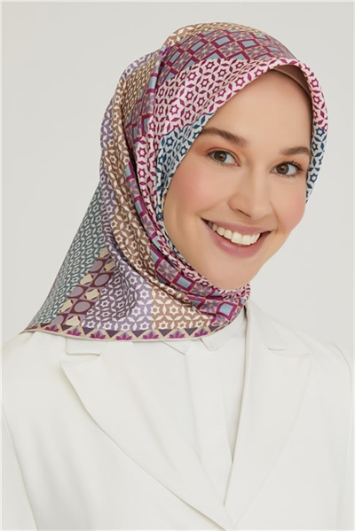 Armine Twill İpek Eşarp 21KA8669 02