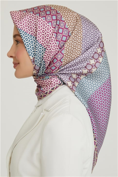 Armine Twill İpek Eşarp 21KA8669 02