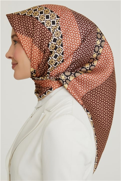 Armine Twill İpek Eşarp 21KA8669 08