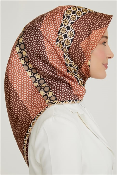 Armine Twill İpek Eşarp 21KA8669 08