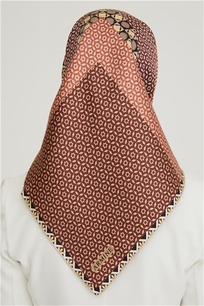 Armine Twill İpek Eşarp 21KA8669 08