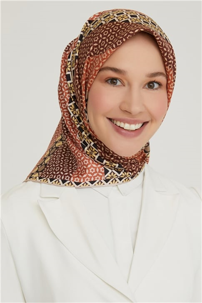 Armine Twill İpek Eşarp 21KA8669 08