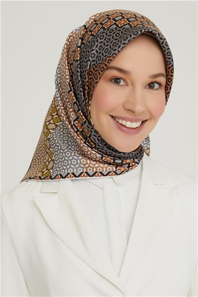 Armine Twill İpek Eşarp 21KA8669 33