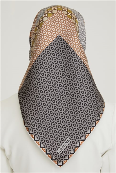 Armine Twill İpek Eşarp 21KA8669 33