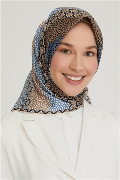 Armine Twill İpek Eşarp 21KA8669 34