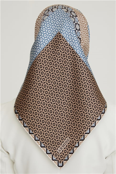 Armine Twill İpek Eşarp 21KA8669 34