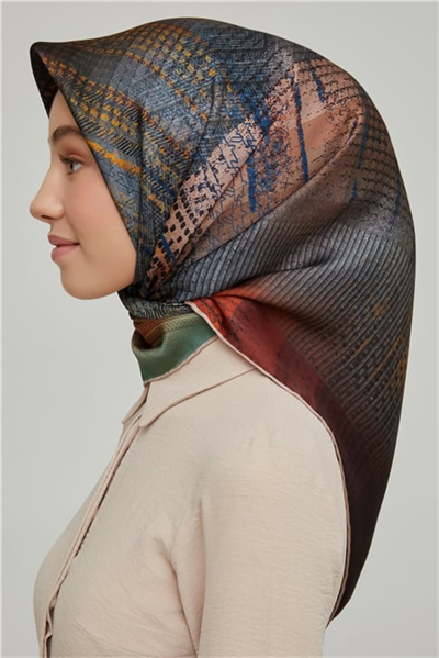 Armine Twill İpek Eşarp 21Ka8602 04