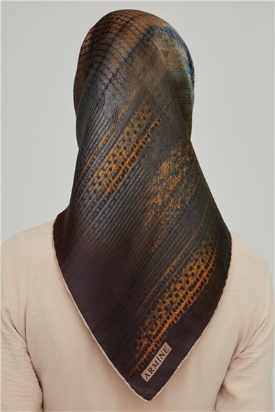 Armine Twill İpek Eşarp 21Ka8602 04