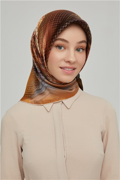 Armine Twill İpek Eşarp 21Ka8602 34