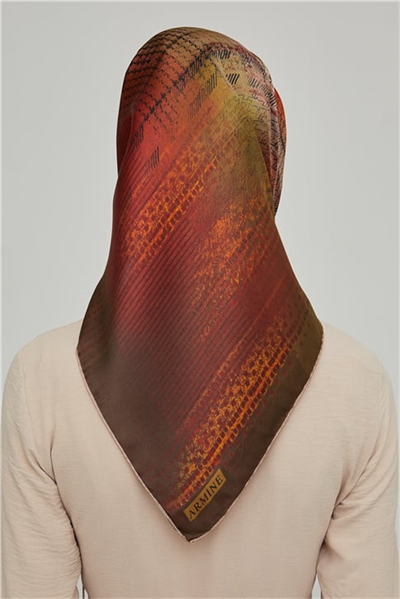 Armine Twill İpek Eşarp 21Ka8602 83