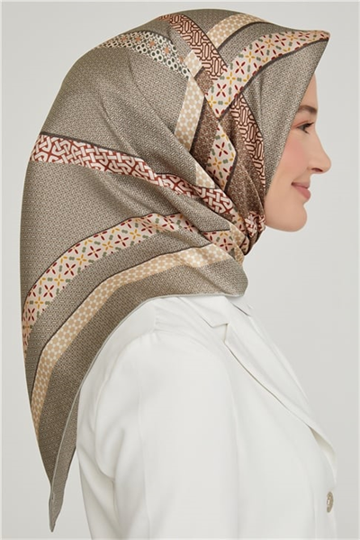 Armine Twill İpek Eşarp 21Ka8603 07