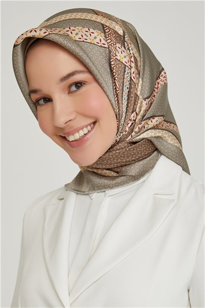Armine Twill İpek Eşarp 21Ka8603 07