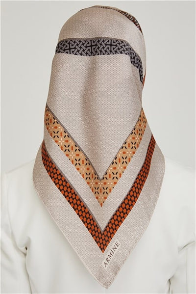 Armine Twill İpek Eşarp 21Ka8603 33