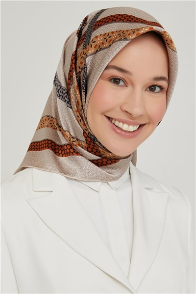 Armine Twill İpek Eşarp 21Ka8603 33