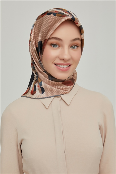 Armine Twill İpek Eşarp 21Ka8604 07