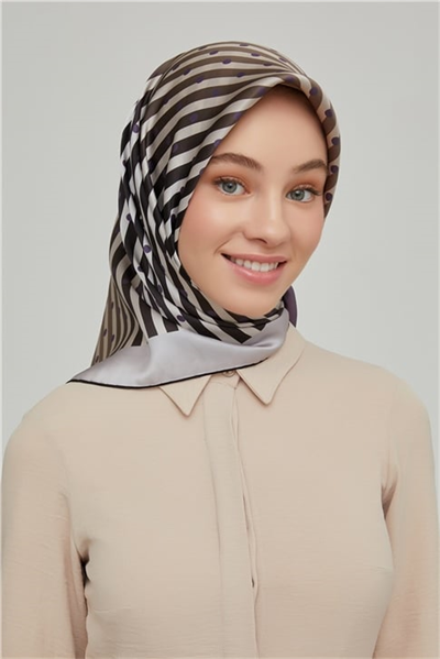 Armine Twill İpek Eşarp 21Ka8606 35