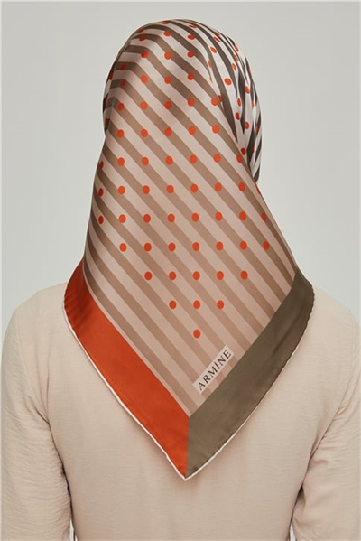 Armine Twill İpek Eşarp 21Ka8606 82
