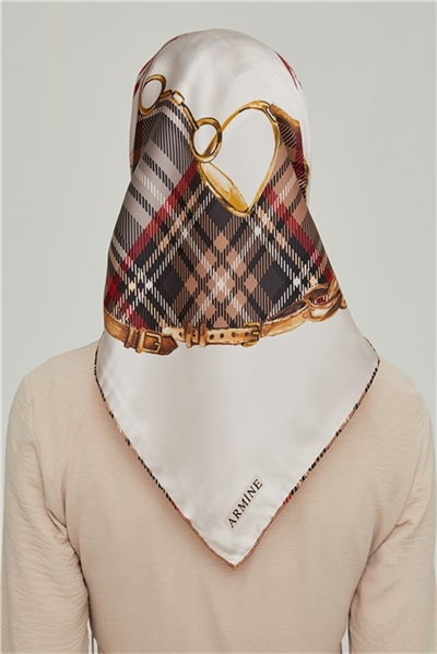Armine Twill İpek Eşarp 21Ka8607 01