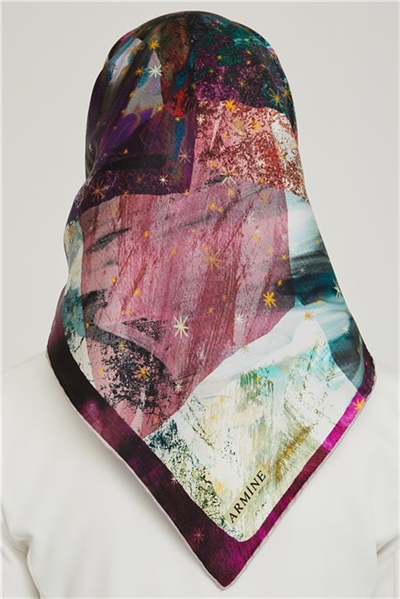 Armine Twill İpek Eşarp 21Ka8608 03