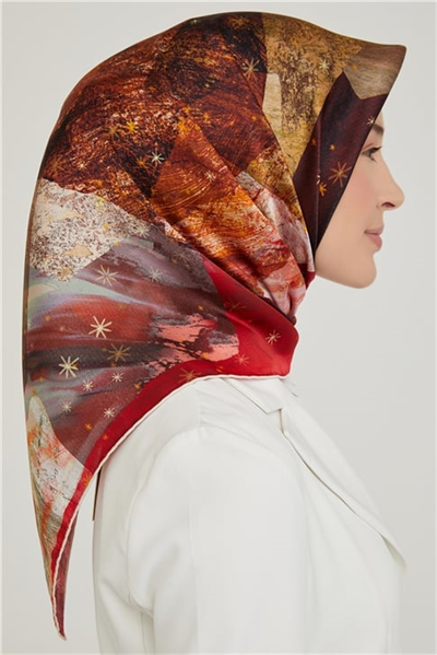 Armine Twill İpek Eşarp 21Ka8608 05