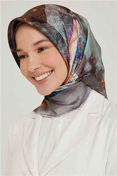 Armine Twill İpek Eşarp 21Ka8608 37