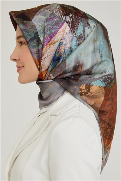 Armine Twill İpek Eşarp 21Ka8608 37