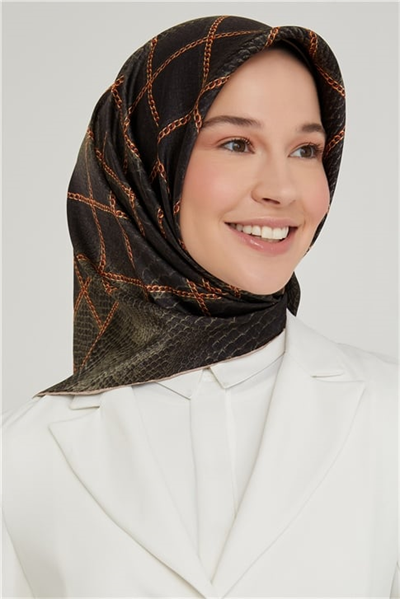 Armine Twill İpek Eşarp 21Ka8609 08