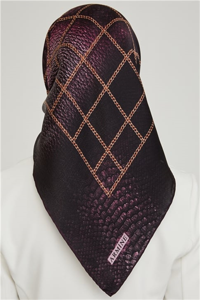 Armine Twill İpek Eşarp 21Ka8609 33