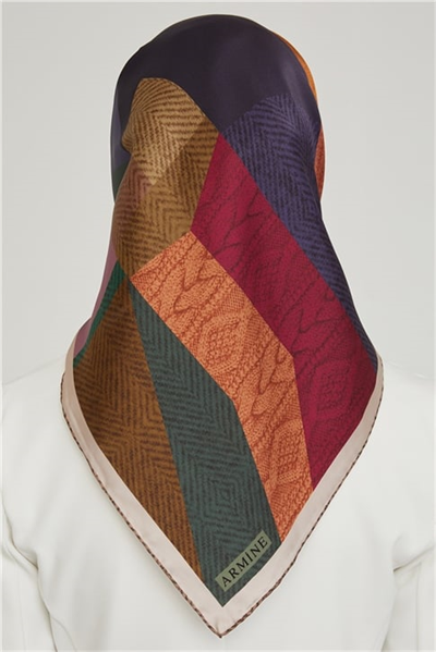 Armine Twill İpek Eşarp 21Ka8610 02