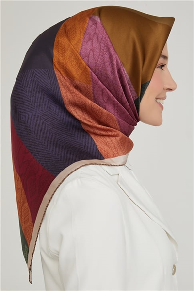 Armine Twill İpek Eşarp 21Ka8610 02