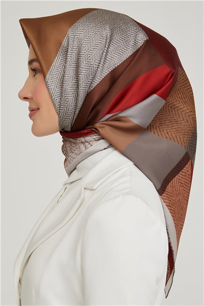 Armine Twill İpek Eşarp 21Ka8610 03