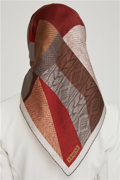 Armine Twill İpek Eşarp 21Ka8610 03