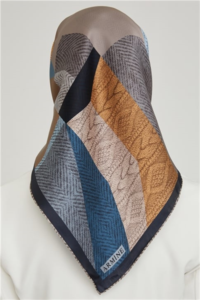 Armine Twill İpek Eşarp 21Ka8610 33