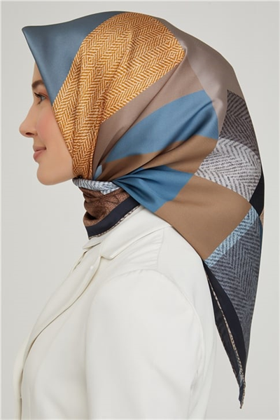 Armine Twill İpek Eşarp 21Ka8610 33