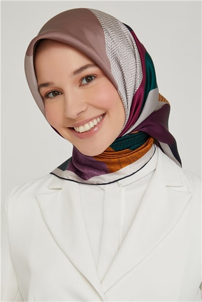 Armine Twill İpek Eşarp 21Ka8610 82