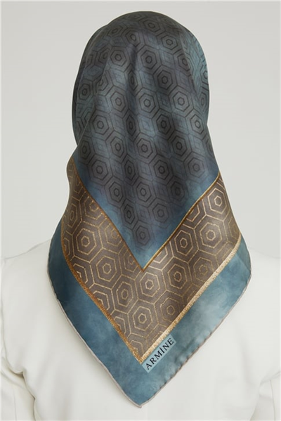 Armine Twill İpek Eşarp 21Ka8614 09
